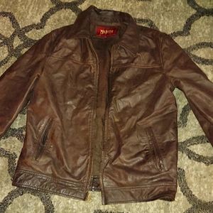 Leather jacket